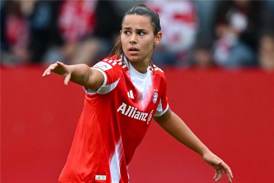 Schon wieder verletzt: Nationalspielerin Lena Oberdorf. (Archivbild)Sven Hoppe/dpa