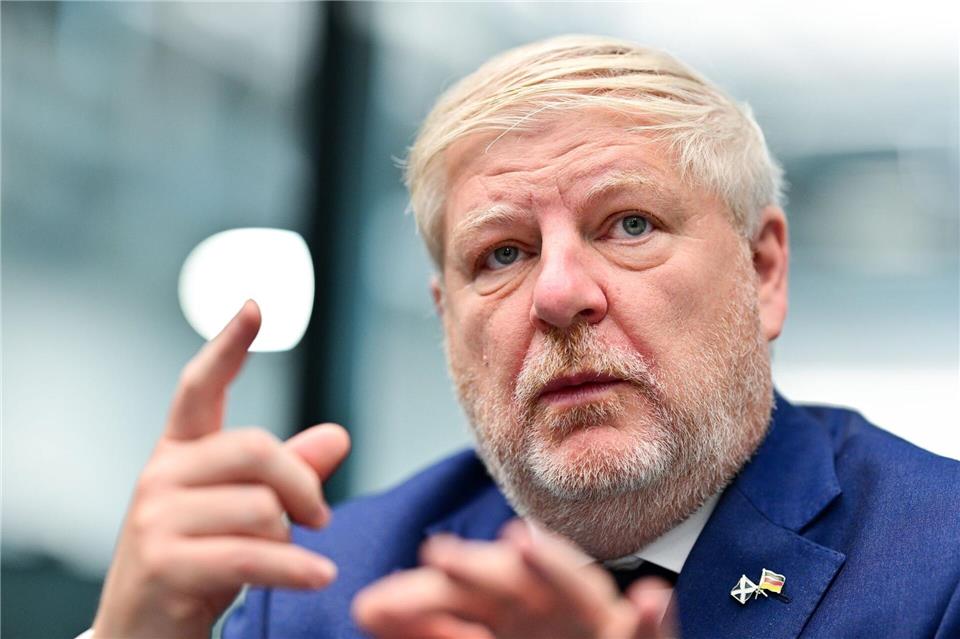 Schottlands Ministers für Außenbeziehungen, Angus Robertson, strebt ein zweites Referendum an.Sebastian Gollnow/dpa