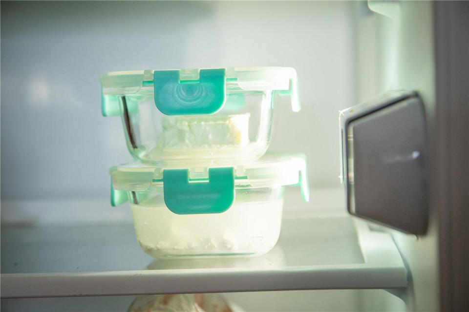 Schritt 4: Feta im Kühlschrank aufbewahren.Christin Klose/dpa-tmn