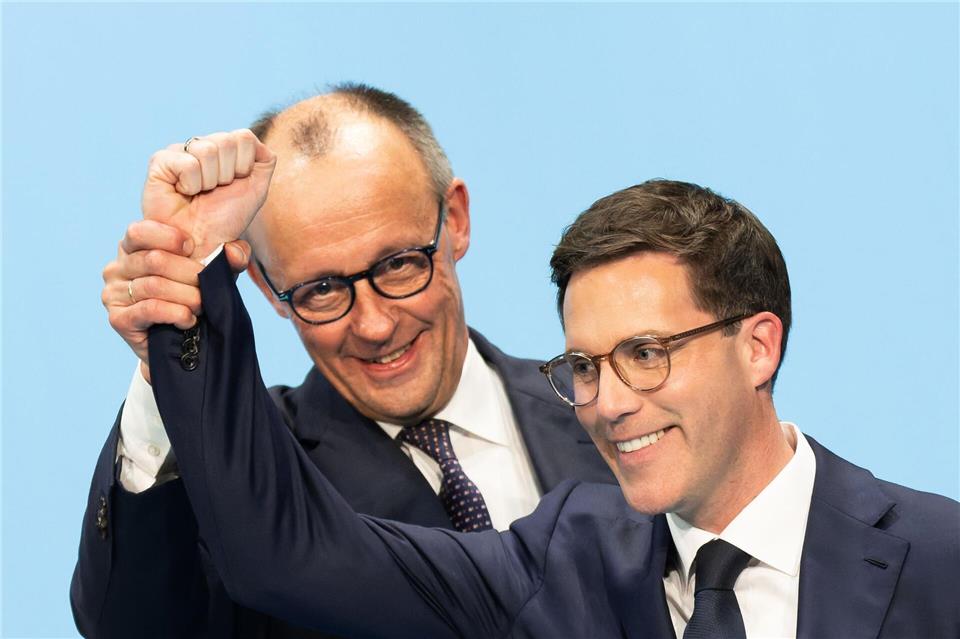 Schützenhilfe aus Berlin auf den letzten Metern.Silas Stein/dpa