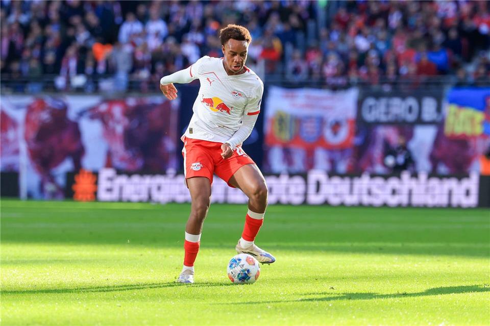 Schulterverletzung: Assan Ouédraogo könnte den Pflichtspielstart bei RB Leipzig verpassen. (Archivbild)Jan Woitas/dpa