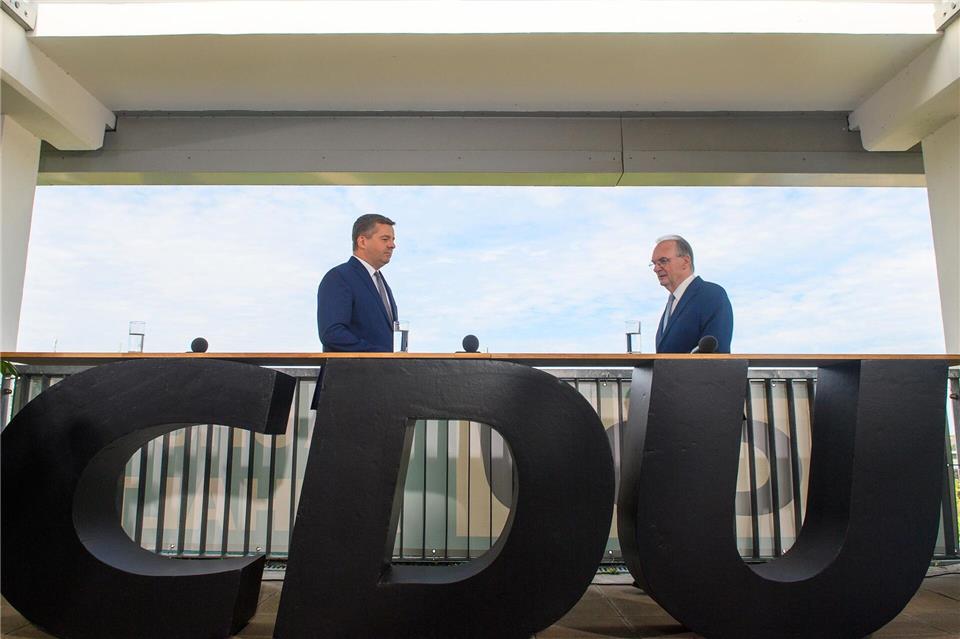 Schulze soll in Haseloffs Fußstapfen treten.Klaus-Dietmar Gabbert/dpa