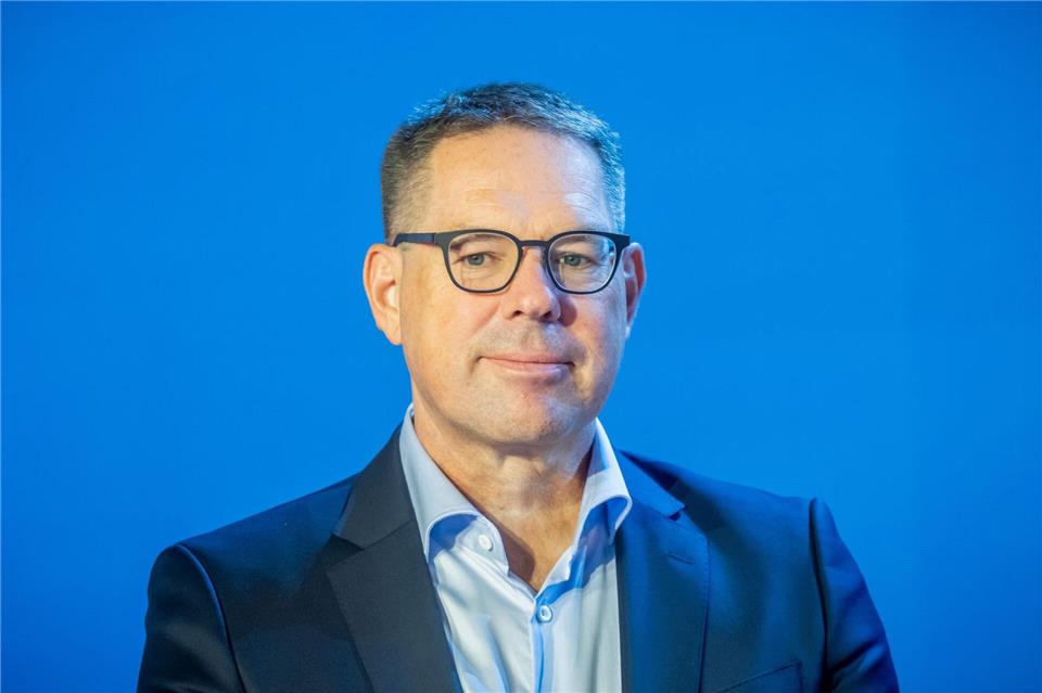 Schwarz-Chef Chrzanowski: „Wir übernehmen Verantwortung am Wirtschaftsstandort Deutschland und leisten unseren Beitrag für ein starkes, souveränes Europa“. (Archivbild)Michael Kappeler/dpa