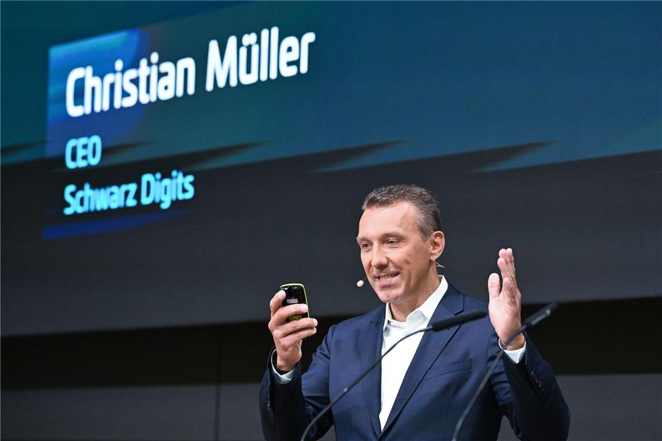 Schwarz-Digits-Chef: „Wir sind gekommen, um zu bleiben“.Bernd Weißbrod/dpa