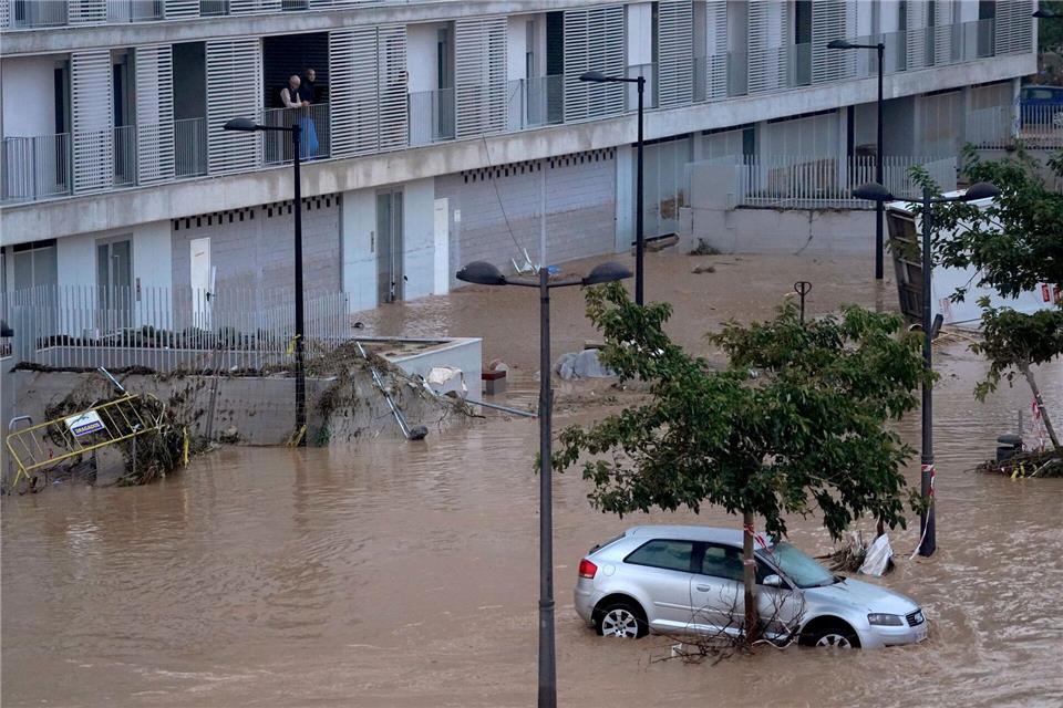 Schwere Unwetter in Spanien: In den Regionen Valencia, Murcia und Andalusien gab es Überschwemmungen und Zerstörungen.ALberto Saiz/AP/dpa-tmn