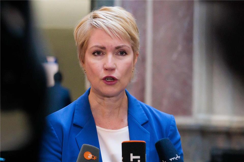 Schwesig rät davon ab, die Prämie weiter zu verfolgen.Carsten Koall/dpa