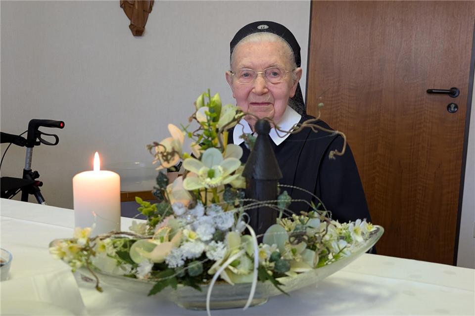 Schwester Annegild ist am 1. April 2026 102 Jahre alt geworden.