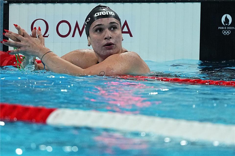 Schwimmerin Benedetta Pilato hat Ärger außerhalb des BeckensMichael Kappeler/dpa