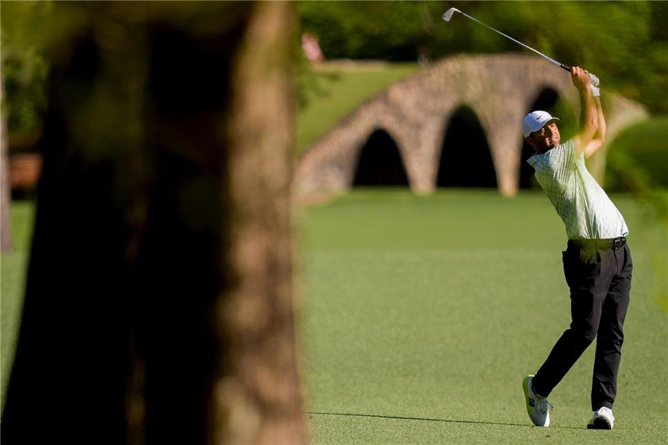 Scottie Scheffler spielte eine gute Auftaktrunde.David J. Phillip/AP/dpa