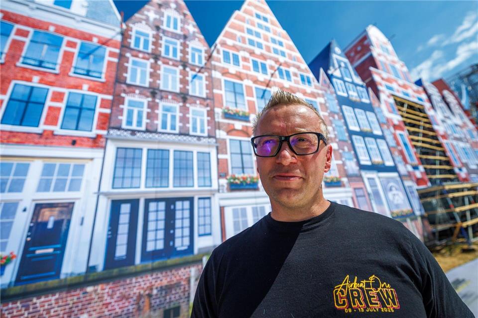 Sebastian Eggert ist der Chef des Elektro-Festivals Airbeat One.Jens Büttner/dpa