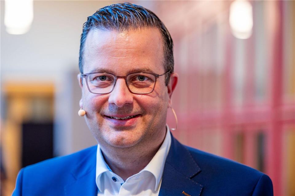 Sebastian Ehlers (SPD) ist der Neue in Schwerin. (Archivbild)Jens Büttner/dpa