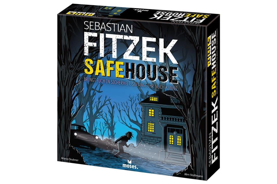 Schön gruseln – schaurige Spiele zu Halloween Sebastian Fitzek hat zusammen mit Marco Teubner „Safehouse“ entwickelt. Das Spiel ist für 2 bis 4 Spielende gedacht und dauert rund 30 Minuten.Moses Verlag/dpa-tmn