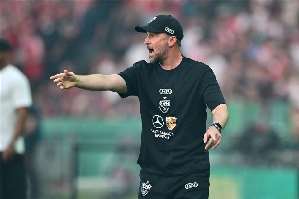 Sebastian Hoeneß und der VfB spielten eine ordentliche Saison.Sebastian Gollnow/dpa