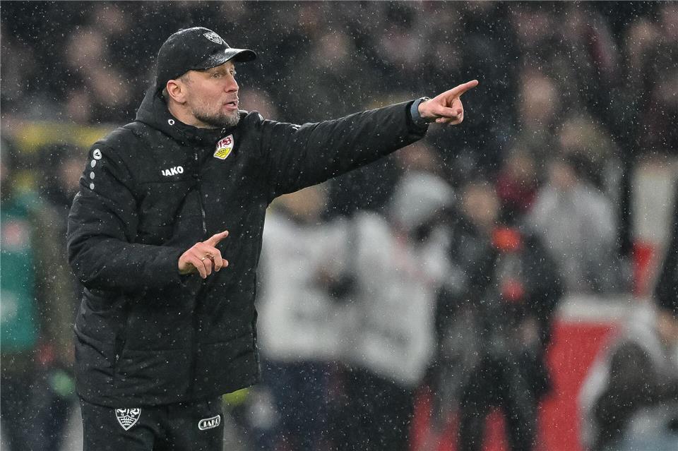 Sebastian Hoeneß und der VfB wollen ins Achtelfinale einziehen.Harry Langer/dpa