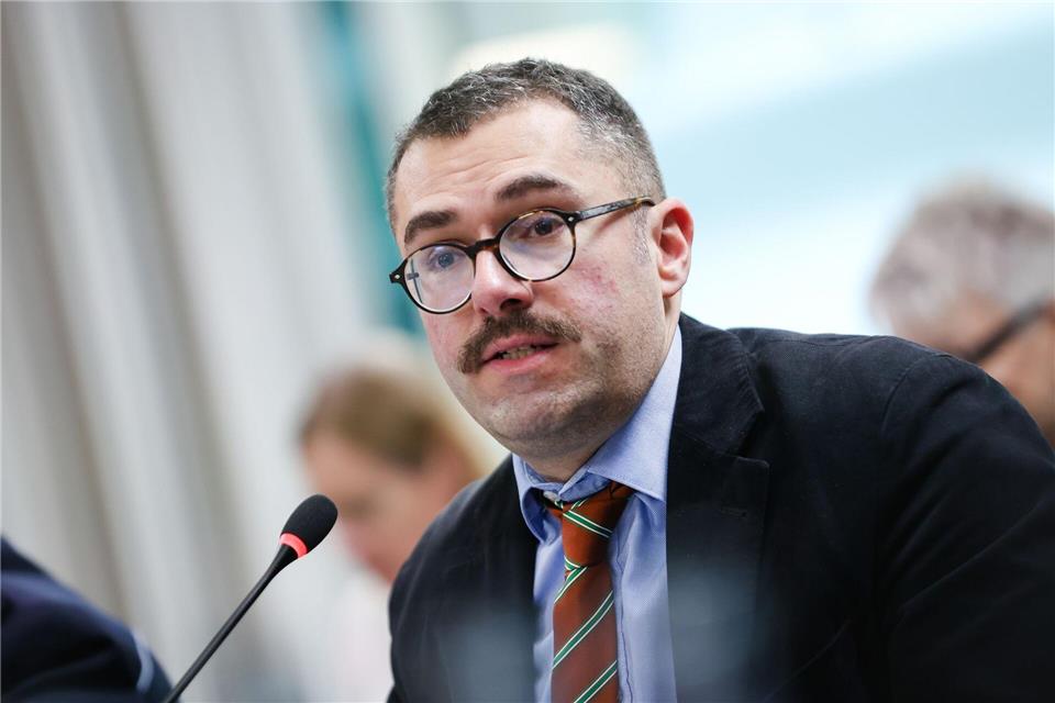 Sebastian Müller ist selbst Mitglied der Grünen und im Chaos Computer Club.Christoph Schmidt/dpa