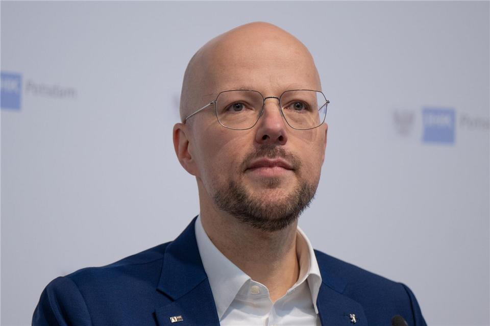 Sebastian Stietzel ist seit 2022 IHK-Präsident in Berlin. (Archivbild) Monika Skolimowska/dpa