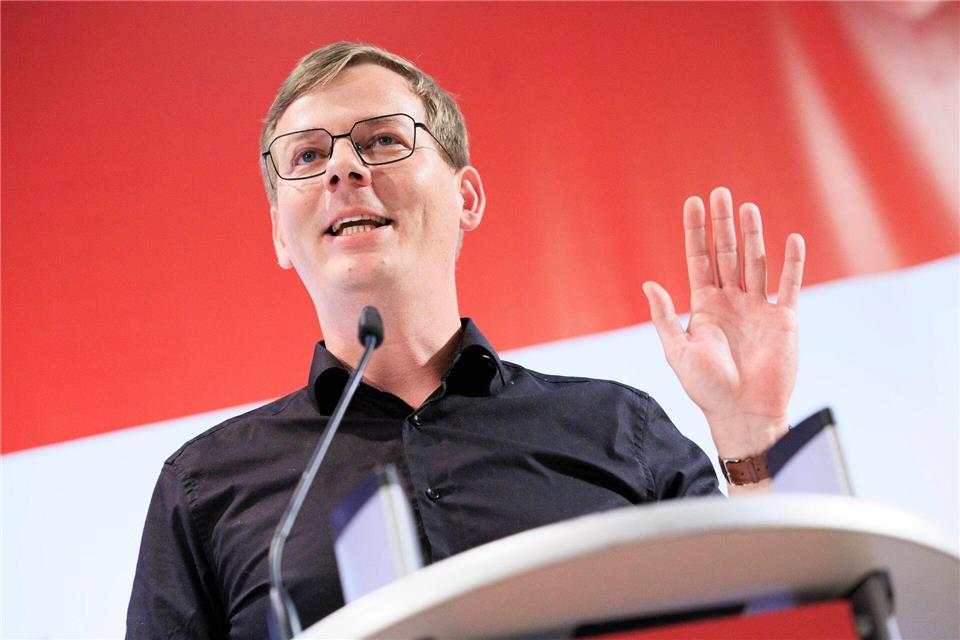 Sebastian Walter war Co-Landesvorsitzender der Brandenburger Linken. (Archivbild)Carsten Koall/dpa