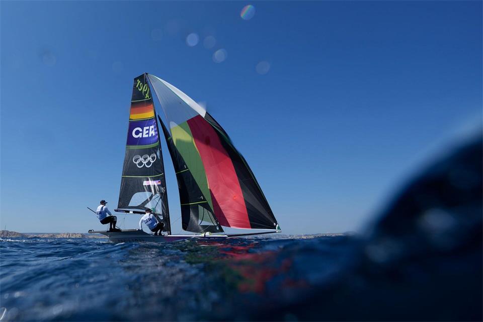 Segeln bei Olympia: Am Samstag entscheidet sich auch, ob Rostock oder Kiel als Segel-Standort Teil der deutschen Olympia-Bewerbung wird.Carolyn Kaster/AP/dpa