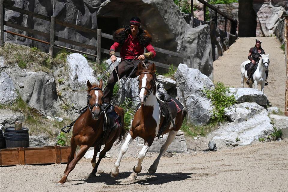 Sehr gute Reitkenntnisse werden vorausgesetzt. (Archivbild).David Hammersen/dpa