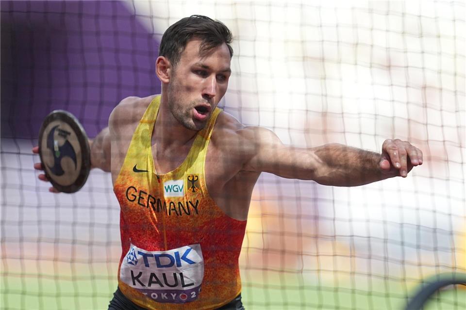 Sehr konstant unterwegs: Niklas Kaul.Michael Kappeler/dpa