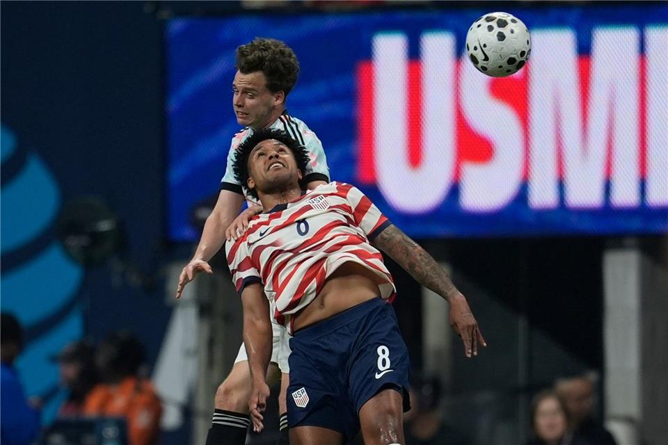 Sein Führungstreffer reichte nicht: Weston McKennie.Mike Stewart/AP/dpa