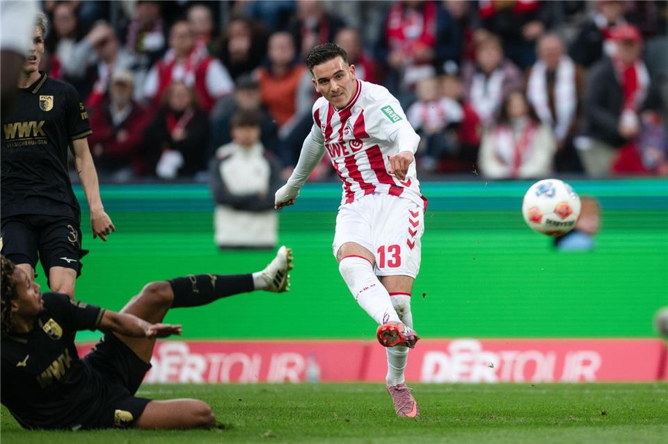 Said El Mala verzaubert Köln - Coach Kwasniok bremst Sein Trainer will den Hype um El Mala nicht bremsen, sieht aber noch viel Arbeit beim Talent. Marius Becker/dpa