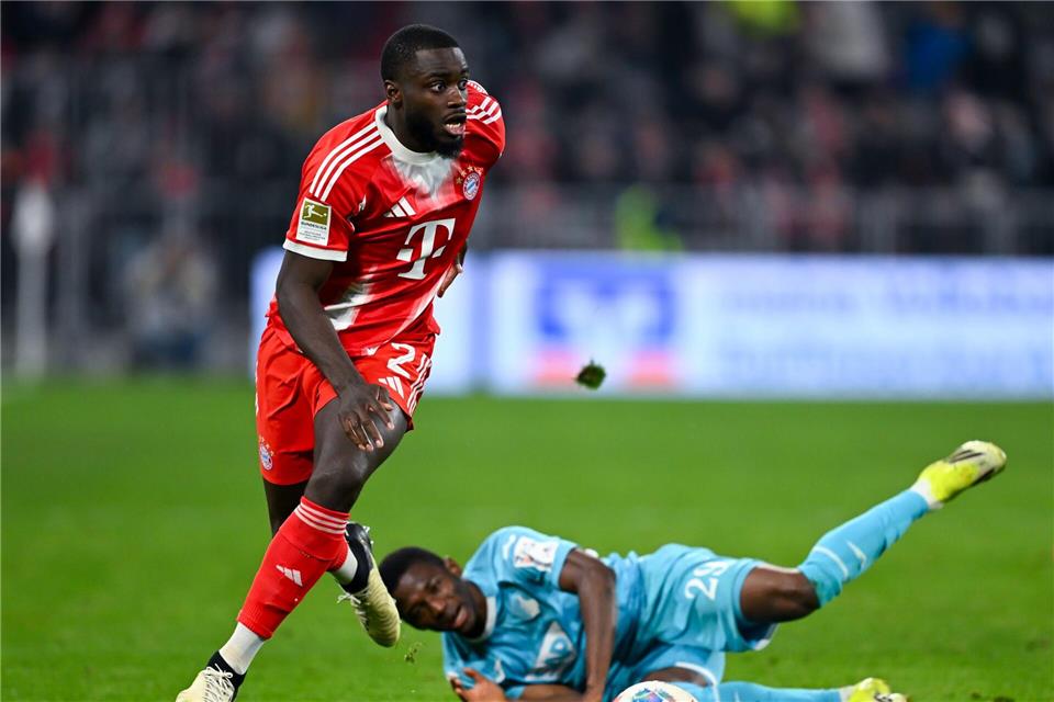 Seine Vertragsverlängerung ist beim FC Bayern fest eingeplant: Dayot Upamecano.Sven Hoppe/dpa