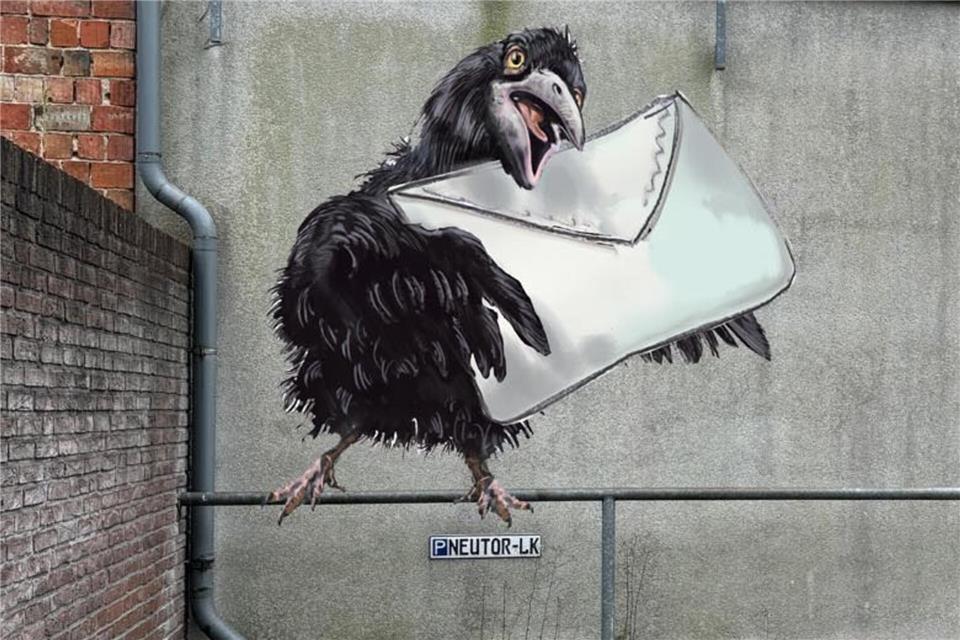 Seinen ausdrucksstarken Tierporträts gibt Frank-Jacob Esser, wie in dieser Animation, oft eine humorvolle Note.