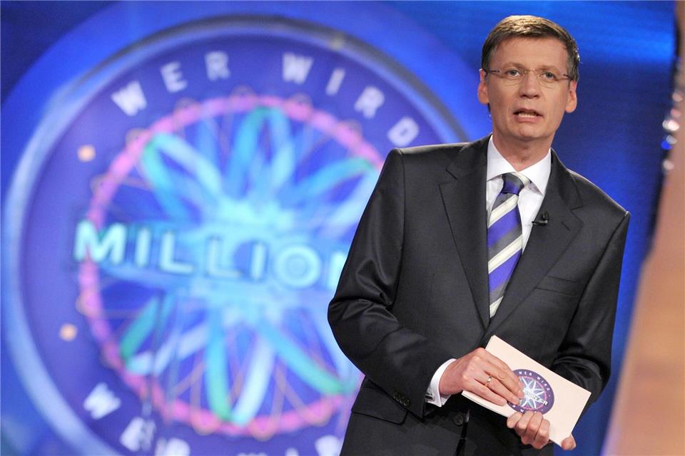 Seit 1999 moderiert Jauch die Quizshow „Wer wird Millionär?“ bei RTL. (Archivbild)Jörg Carstensen/dpa