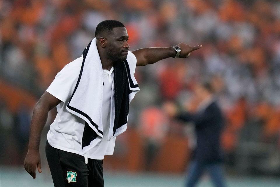 Seit 2024 Trainer der ivorischen Nationalmannschaft: Emerse Faé. (Archivbild) Sunday Alamba/AP/dpa