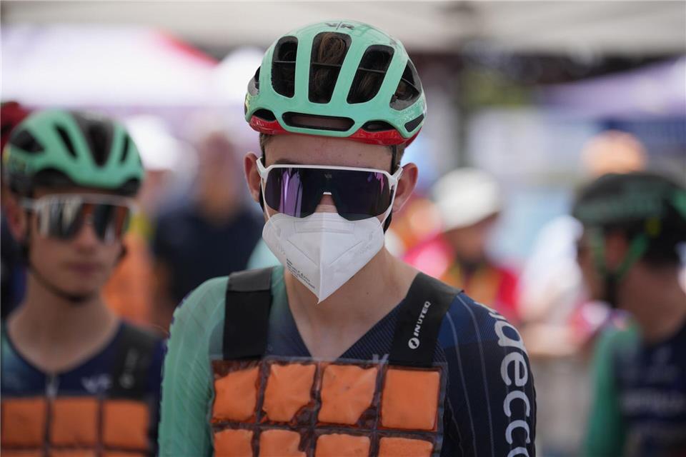 Seit Beginn der Tour herrscht extreme Hitze.Mosa’ab Elshamy/AP/dpa
