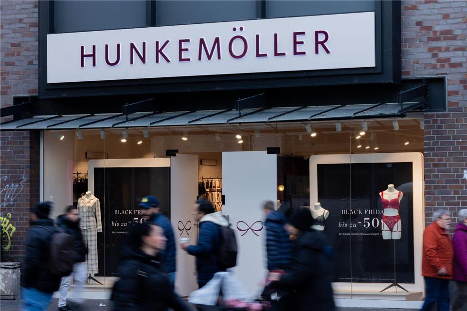 Seit Jahren in Deutschland: das niederländische Bekleidungsunternehmen Hunkemöller.Rolf Vennenbernd/dpa