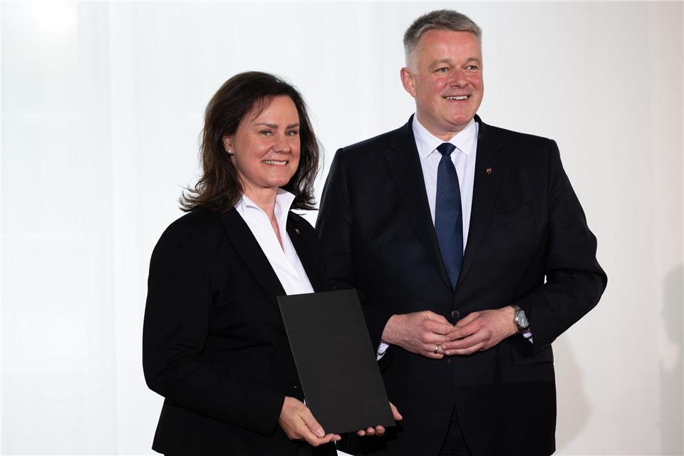 Seit Mitte Mai ist Eiling-Hütig rheinland-pfälzische Bildungsministerin. (Archivbild)Florian Wiegand/dpa