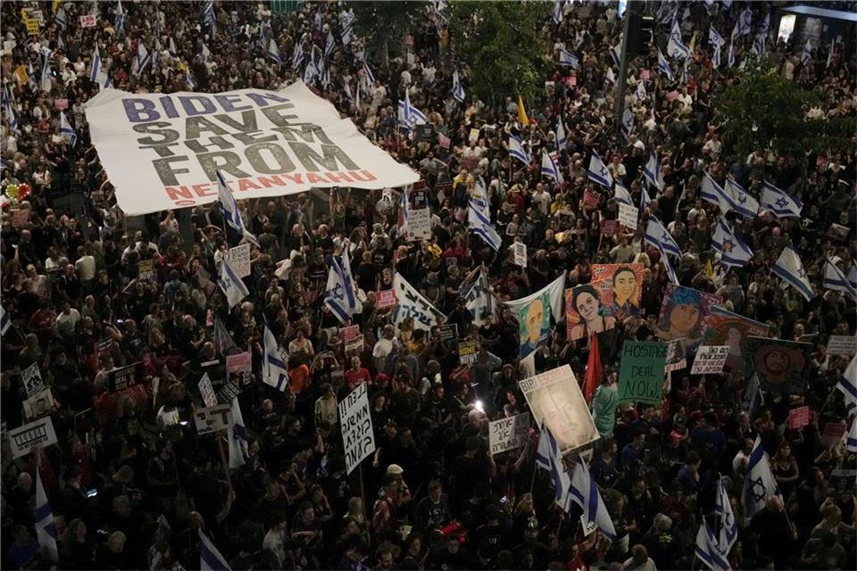 Hamas-Sprecher: Niemand weiß, wie viele Geiseln noch leben Seit Monaten fordern Demonstranten regelmäßig die Freilassung der Geiseln im Gazastreifen.