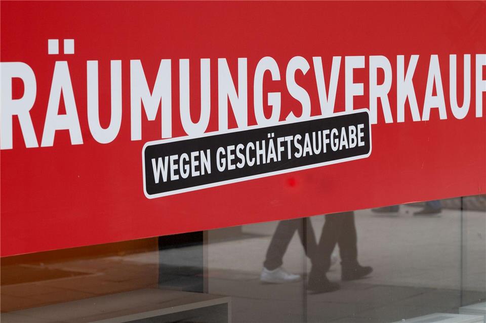 Seit Monaten steigen die Pleitezahlen in Deutschland, eine Trendwende ist nach Einschätzung von Experten nicht in Sicht. (Symbolbild)Bernd Weißbrod/dpa