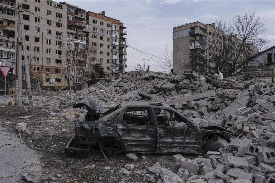 Seit Monaten versuchen russische Truppen die ostukrainische Bergarbeiterstadt Pokrowsk zu erobern. (Archivbild)Iryna Rybakova/Ukrainian 93rd Mechanized brigade/AP/dpa
