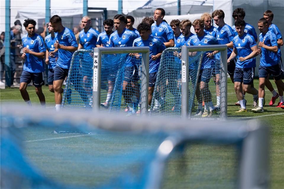 Seit Montag läuft bei 1860 München wieder das Training.Sven Hoppe/dpa