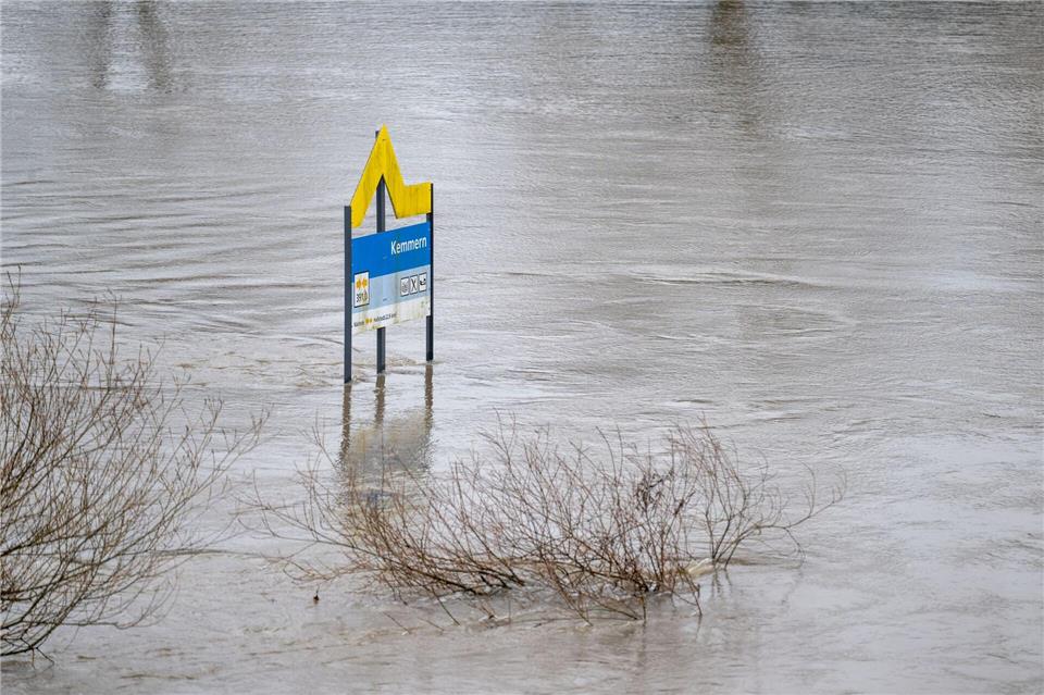 Seit Tagen gibt es Hochwasser in Nordbayern.Pia Bayer/dpa