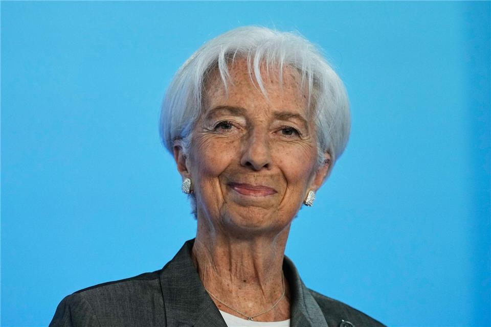Seit dem 1. November 2019 führt die Französin Christine Lagarde die EZB.Michael Probst/AP/dpa
