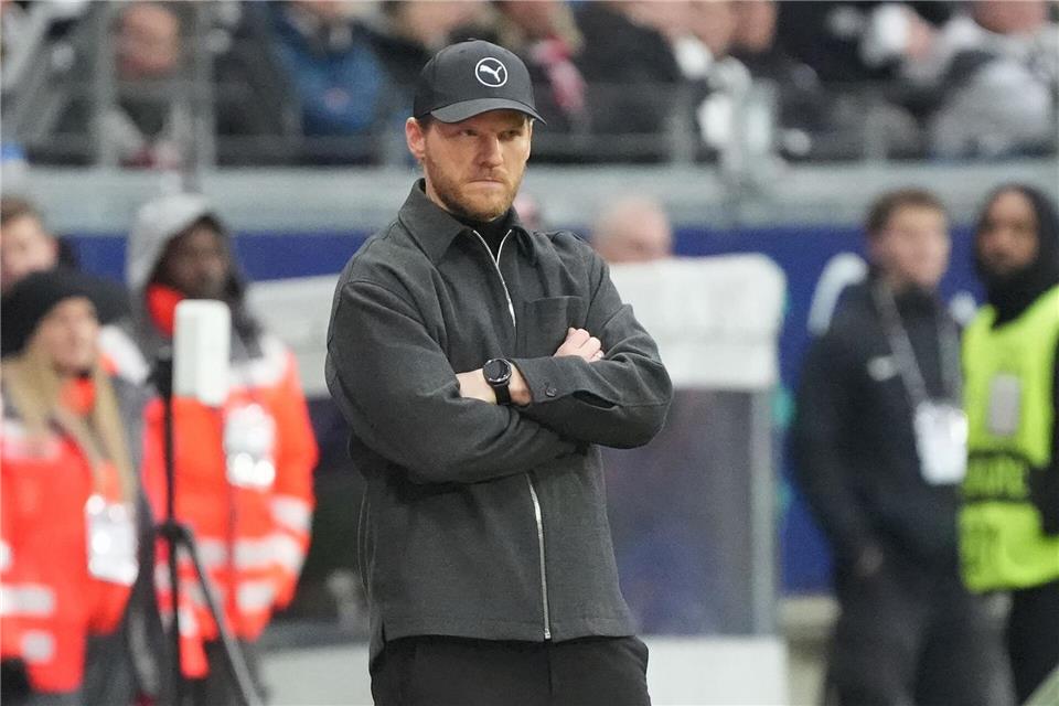 Seit dem 11. Januar hat seine Mannschaft kein Spiel mehr gewonnen: Gladbach-Trainer Eugen Polanski (Archivbild). Marc Schüler/dpa