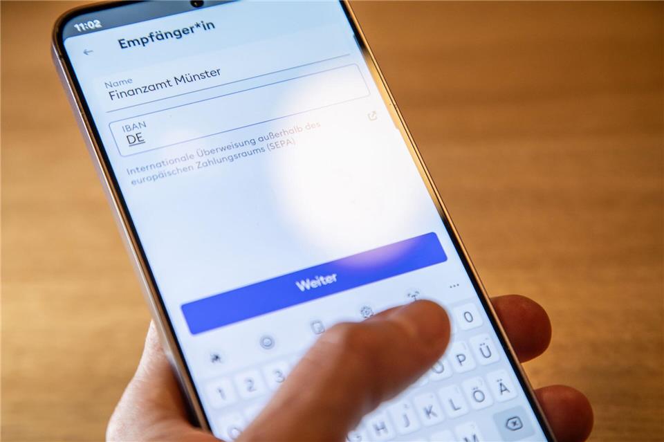 Seit dem 9. Oktober 2025 bei Steuerüberweisungen noch wichtiger: Die Überprüfung der Empfängerdaten.Christin Klose/dpa-tmn