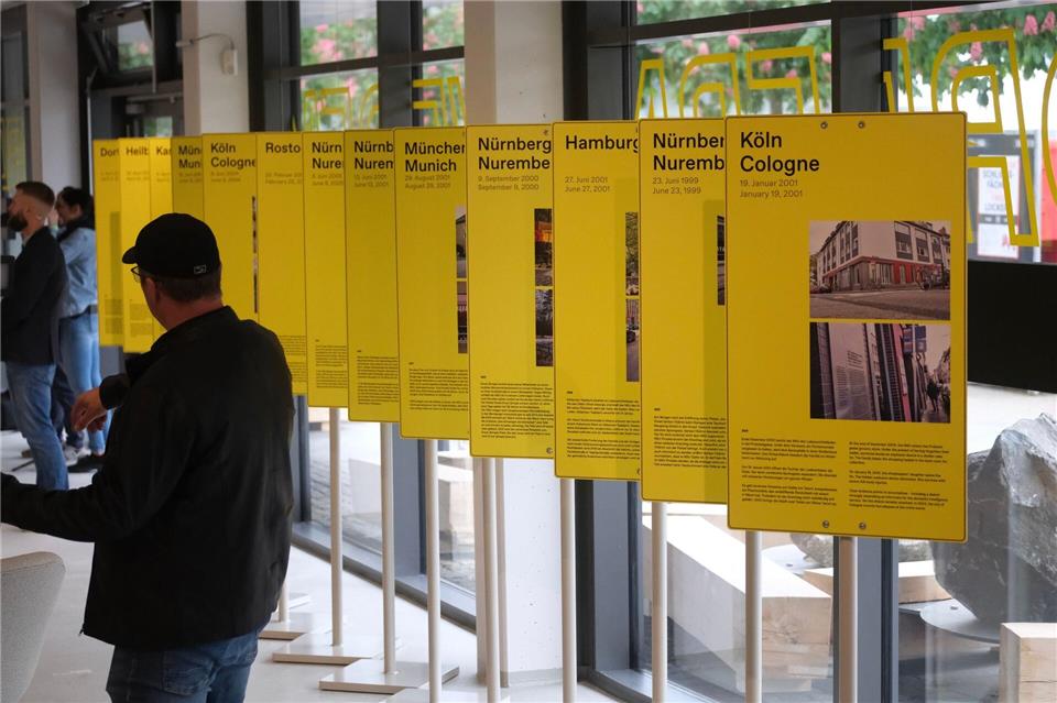 Seit der Eröffnung im Mai hat das Chemnitzer Dokumentationszentrum zum NSU-Komplex mehr als 13.000 Besucher angelockt (Archivbild)Sebastian Willnow/dpa
