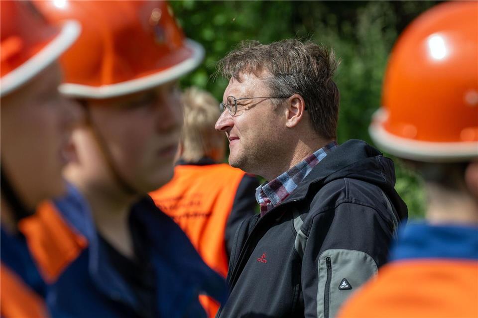 Seit drei Jahren stellt die AfD einen Landrat im Landkreis Sonneberg.Pia Bayer/dpa