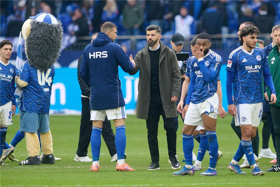 Seit fünf Partien ist Schalke nun schon sieglos. Bernd Thissen/dpa