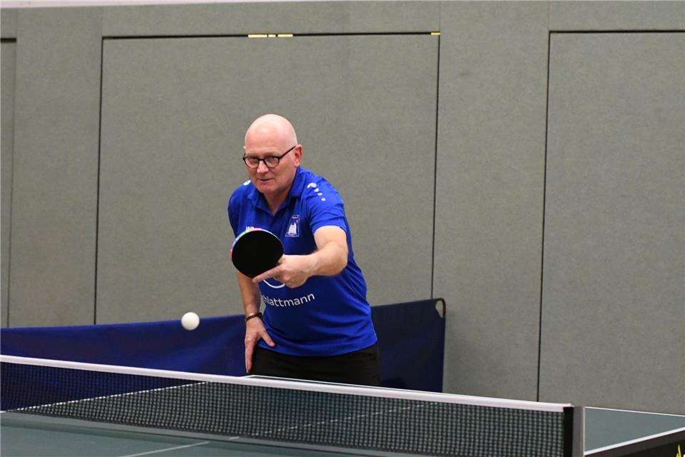 Seit seinem 18. Lebensjahr hat Peter Gahlmann (61) noch keine Tischtennis-Saison ausgelassen.