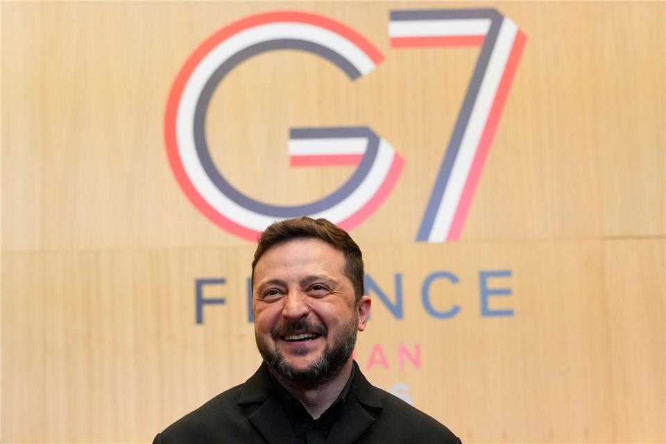 Selenskyj kann mit dem Gipfel auch zufrieden sein.Vadim Ghirda/AP/dpa
