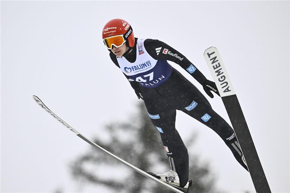 Selina Freitag holt ihr bestes Saisonergebnis.Fredrik Sandberg/TT News Agency/AP/dpa