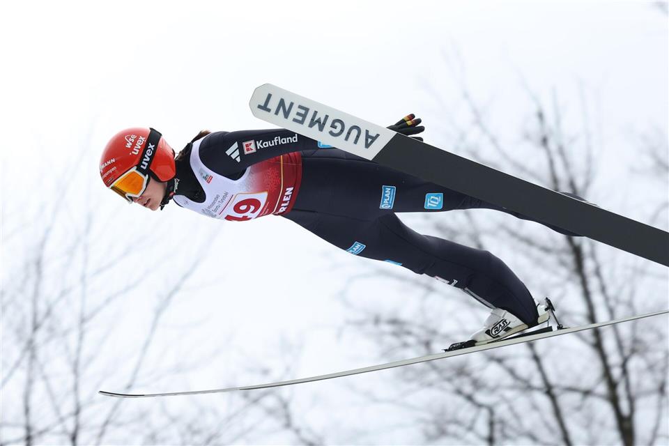 Selina Freitag wird zweitbeste Deutsche.Grzegorz Momot/PAP/dpa