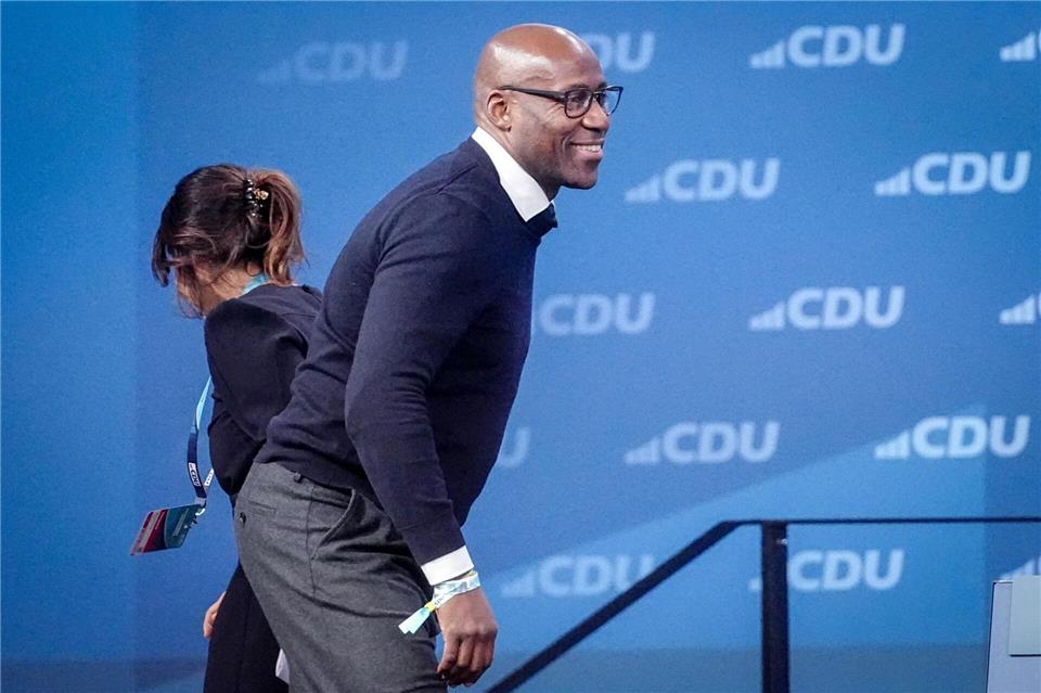 Senatorin Badenberg und Ex-Senator Joe Chialo kandidierten beide für den Vorstand.Kay Nietfeld/dpa