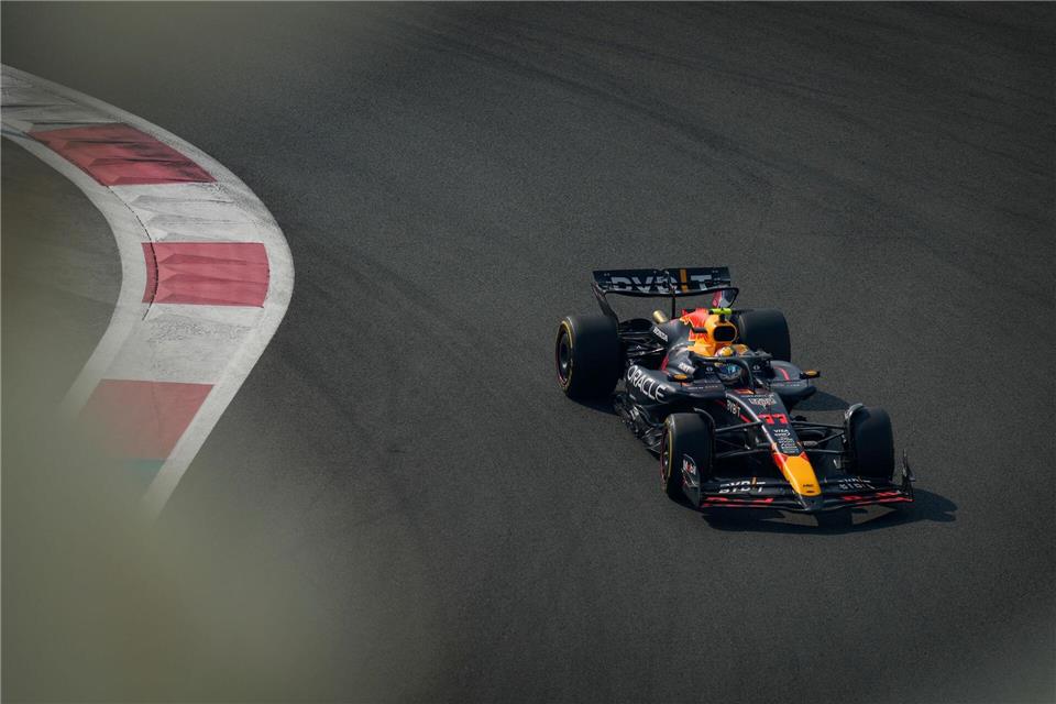 Sergio Perez muss um seinen Platz bei Red Bull bangen.Altaf Qadri/AP